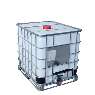 ISO9001 স্কয়ার IBC HDPE রাসায়নিক স্টোরেজ ট্যাঙ্ক 1.2*1*1.5m