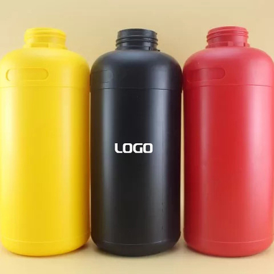 1000ml HDPE প্লাস্টিক কন্টেইনার কালি প্লাস্টিক রাসায়নিক বোতল প্লাস্টিক স্ক্রু ক্যাপ দিয়ে খালি