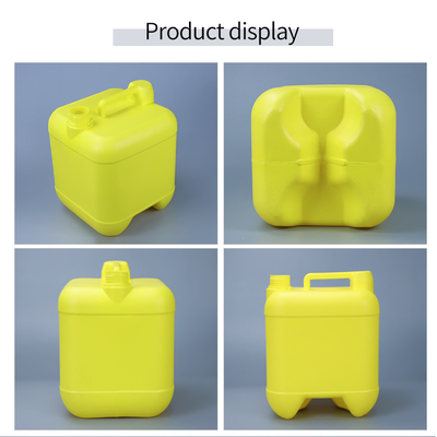 ক্যালিবার 39mm হলুদ HDPE প্লাস্টিক ধারক 360*300*410mm