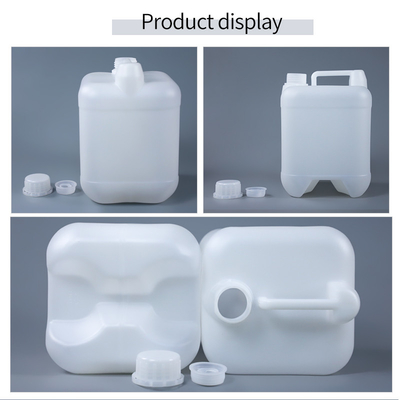 ব্যবহারিক টেকসই খাদ্য স্তরের HDPE 55 গ্যালন সাদা প্লাস্টিকের ড্রাম 750g
