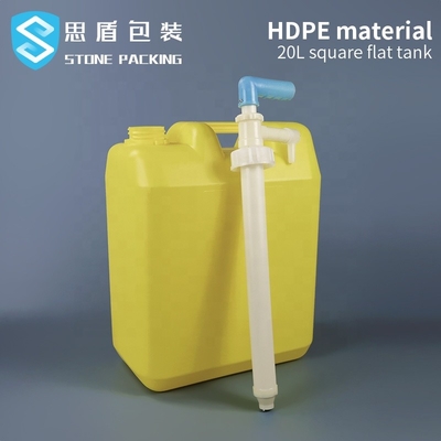 41mm 20l HDPE প্লাস্টিক জেরি ক্যান ট্যাম্পার ইভিডেন্ট ঢাকনা দিয়ে