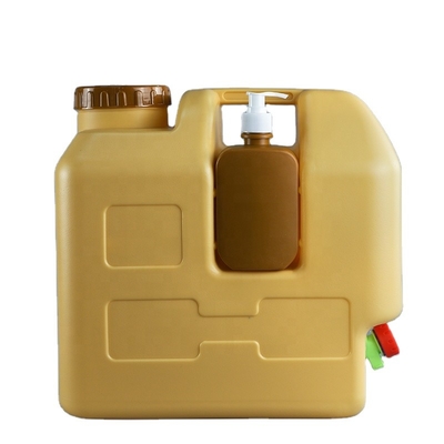 1.3KG আয়তক্ষেত্র 5 গ্যালন ক্যাম্পিং জল ট্যাংক ক্ষয় প্রতিরোধী