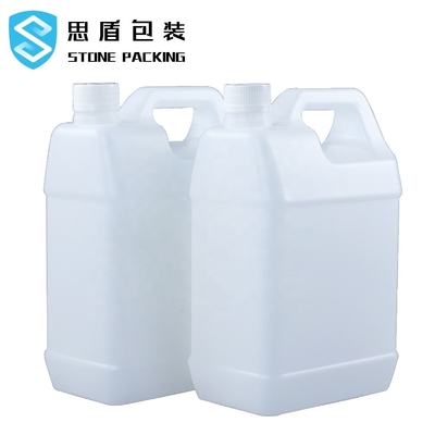 4L 1 গ্যালন রাসায়নিক পাত্রে HDPE জেরি ক্যান 176*108*280mm