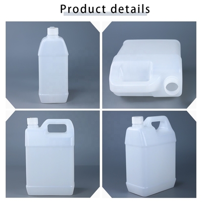 4L 1 গ্যালন রাসায়নিক পাত্রে HDPE জেরি ক্যান 176*108*280mm
