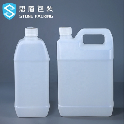4L 1 গ্যালন রাসায়নিক পাত্রে HDPE জেরি ক্যান 176*108*280mm