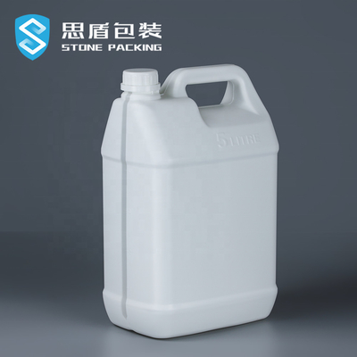 ক্যালিবার 33 মিমি স্কয়ার HDPE 5 লিটার প্লাস্টিক ড্রাম