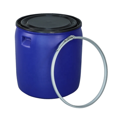 ISO9001 150L নীল HDPE প্লাস্টিক ব্যারেল 530*70*610mm খাদ্য স্তর