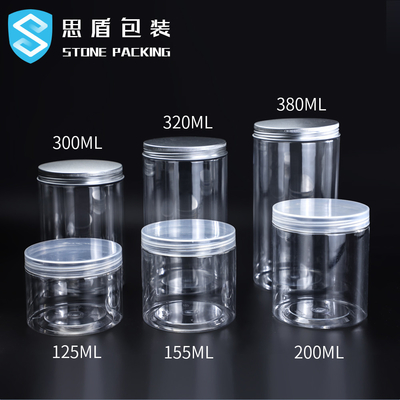 স্ক্রু ঢাকনা 13g সহ 55*65MM পিইটি প্লাস্টিকের বোতল