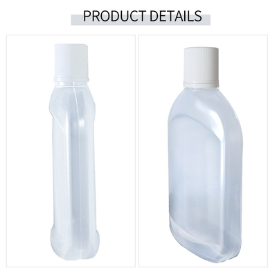 স্ক্রু ক্যাপ 45g সহ ম্যাট ট্রান্সলুসেন্ট 500ml শ্যাম্পুর বোতল
