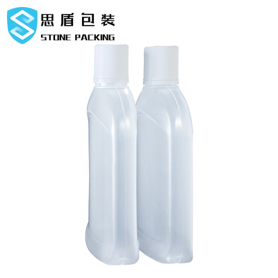 স্ক্রু ক্যাপ 45g সহ ম্যাট ট্রান্সলুসেন্ট 500ml শ্যাম্পুর বোতল
