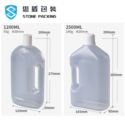 খালি 750ml প্লাস্টিকের বোতল 241*218*195mm