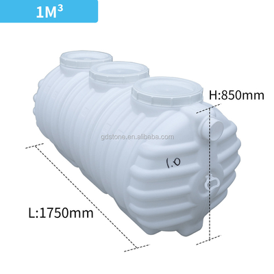 850*1750mm RV সেপটিক স্টোরেজ HDPE প্লাস্টিক জলের ট্যাঙ্ক 1800mm 1850mm 1950mm